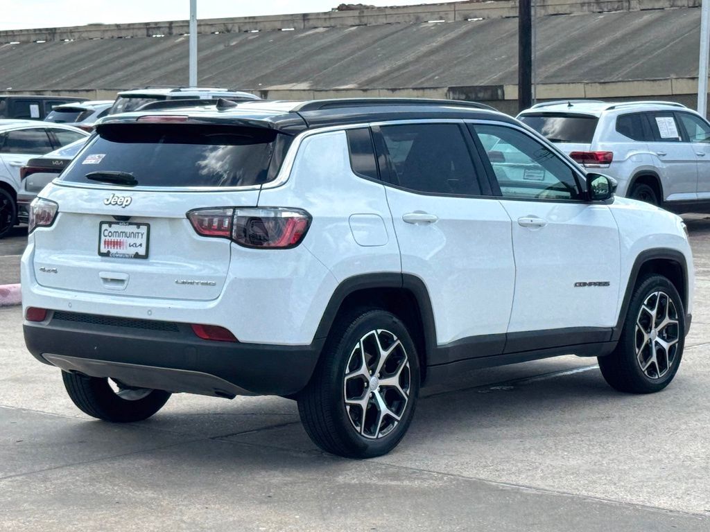 2024 Jeep Compass Limited White at DeMontrond Auto Country
