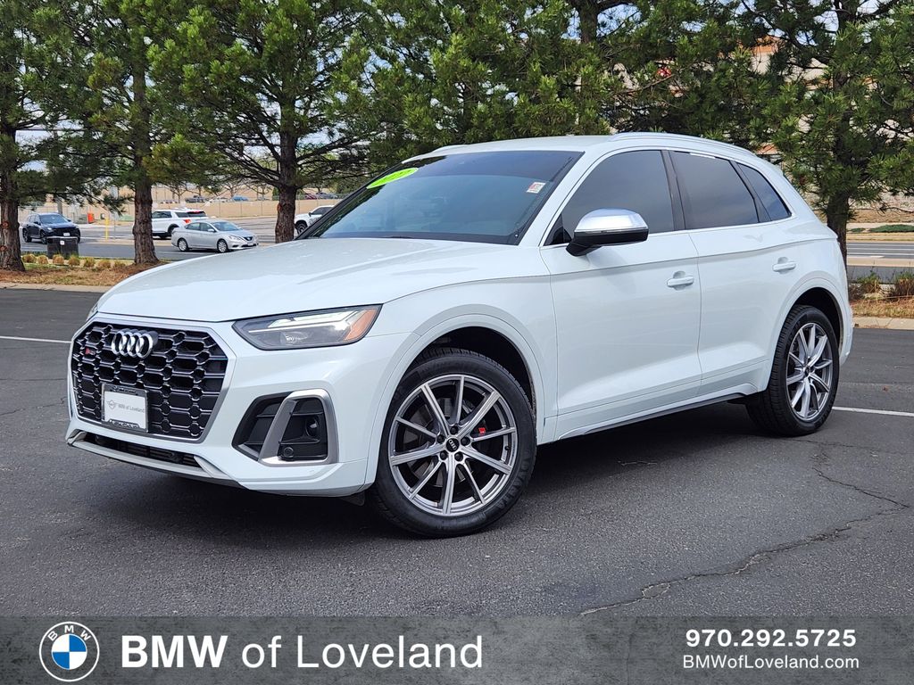 White 2022 Audi SQ5 3.0T quattro Premium AWD SUV / Crossover All-Wheel Drive 8-Speed Automatic