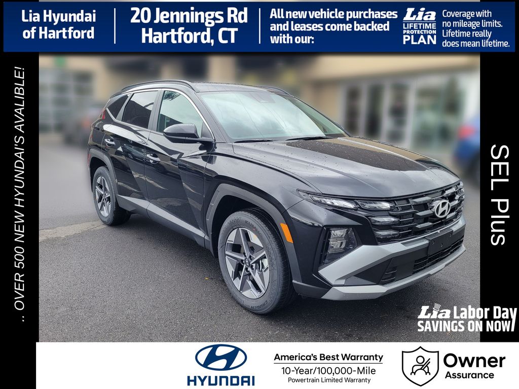 Phantom Black 2026 Hyundai Tucson SUV / Crossover All-Wheel Drive 8-Speed Automatic