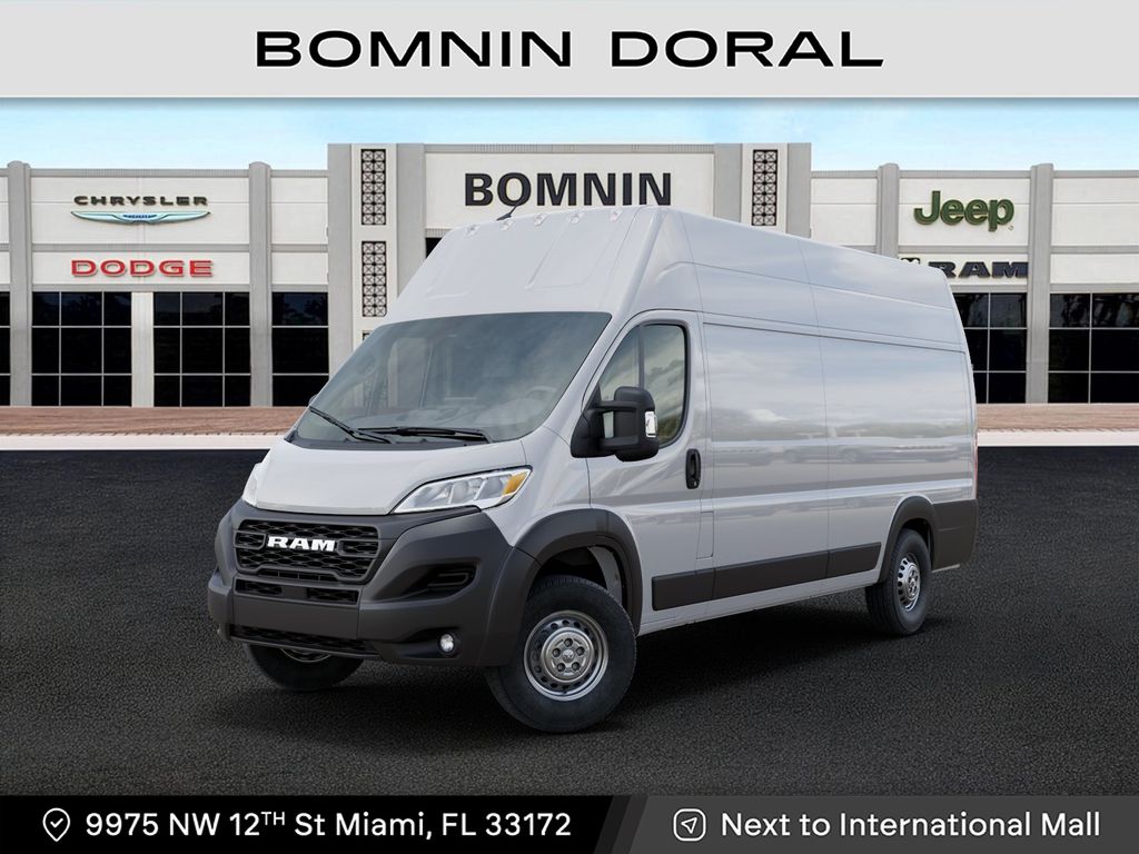 Bright White Clearcoat 2026 RAM ProMaster Van 9-Speed Automatic