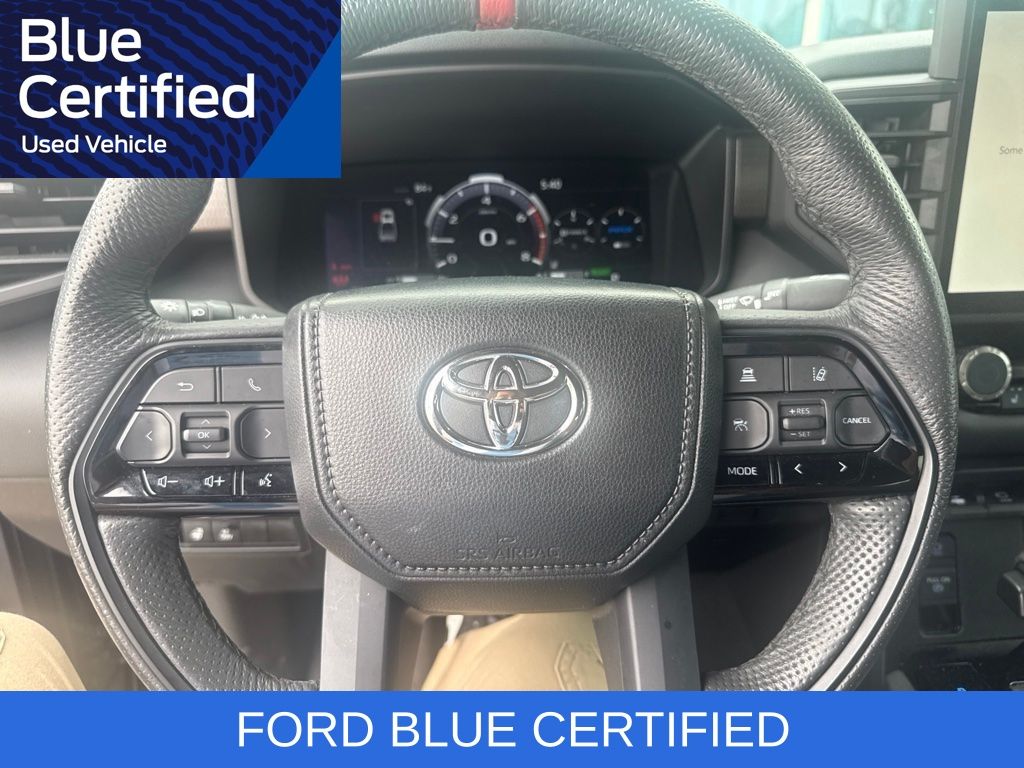 2024 Toyota Tundra Hybrid TRD Pro Black at Bayway Cadillac of The Woodlands