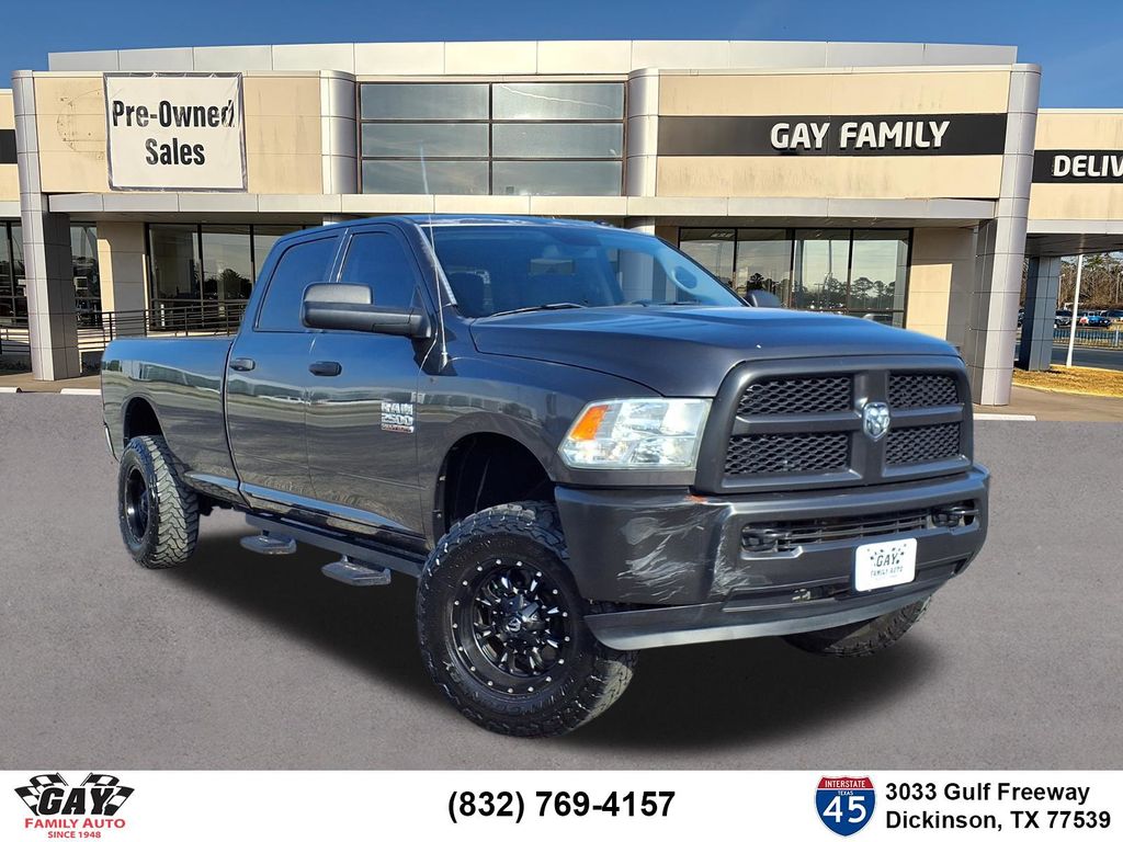 Crystal Metallic 2016 RAM 2500 Pickup Truck Four-Wheel Drive 6-Speed Automatic