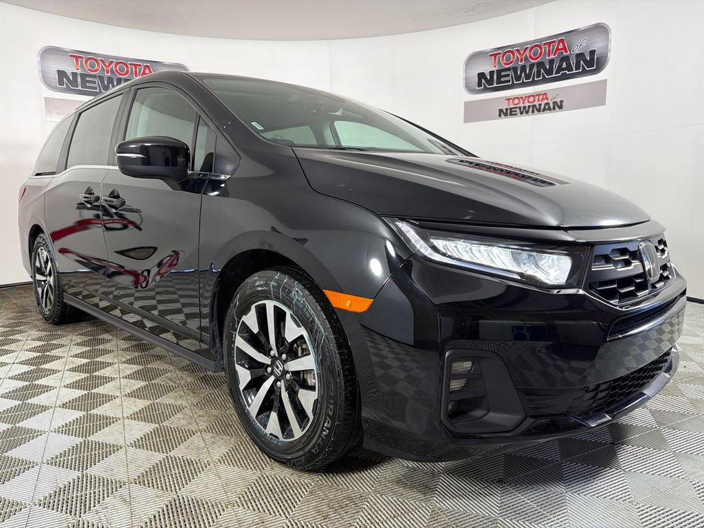 Crystal Black Pearl 2025 Honda Odyssey EX-L FWD Minivan Front-Wheel Drive Automatic