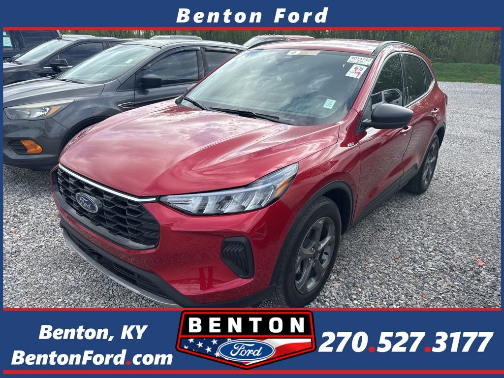 Red Metallic 2025 Ford Escape Hybrid ST-Line FWD SUV / Crossover Front-Wheel Drive Continuously Variable Transmission