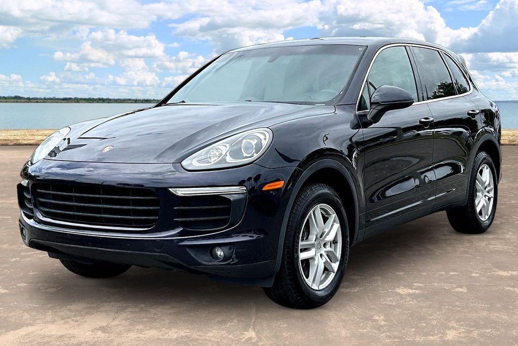 Moonlight Blue Metallic 2017 Porsche Cayenne SUV / Crossover All-Wheel Drive 8-Speed Automatic