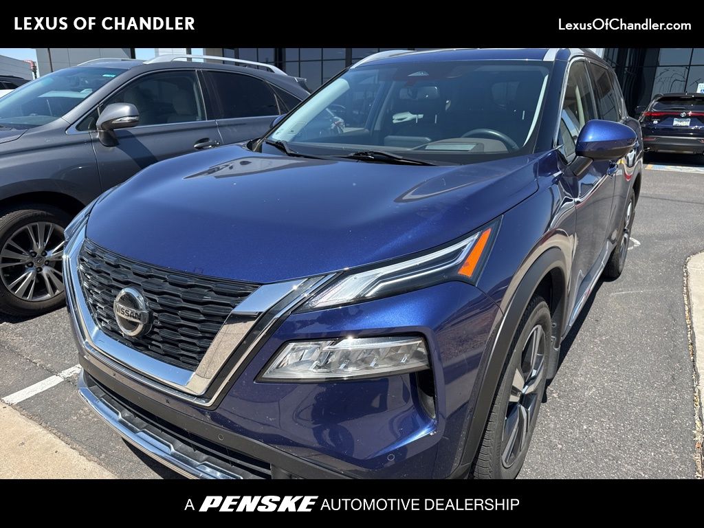 2021 Nissan Rogue Platinum Hero Image