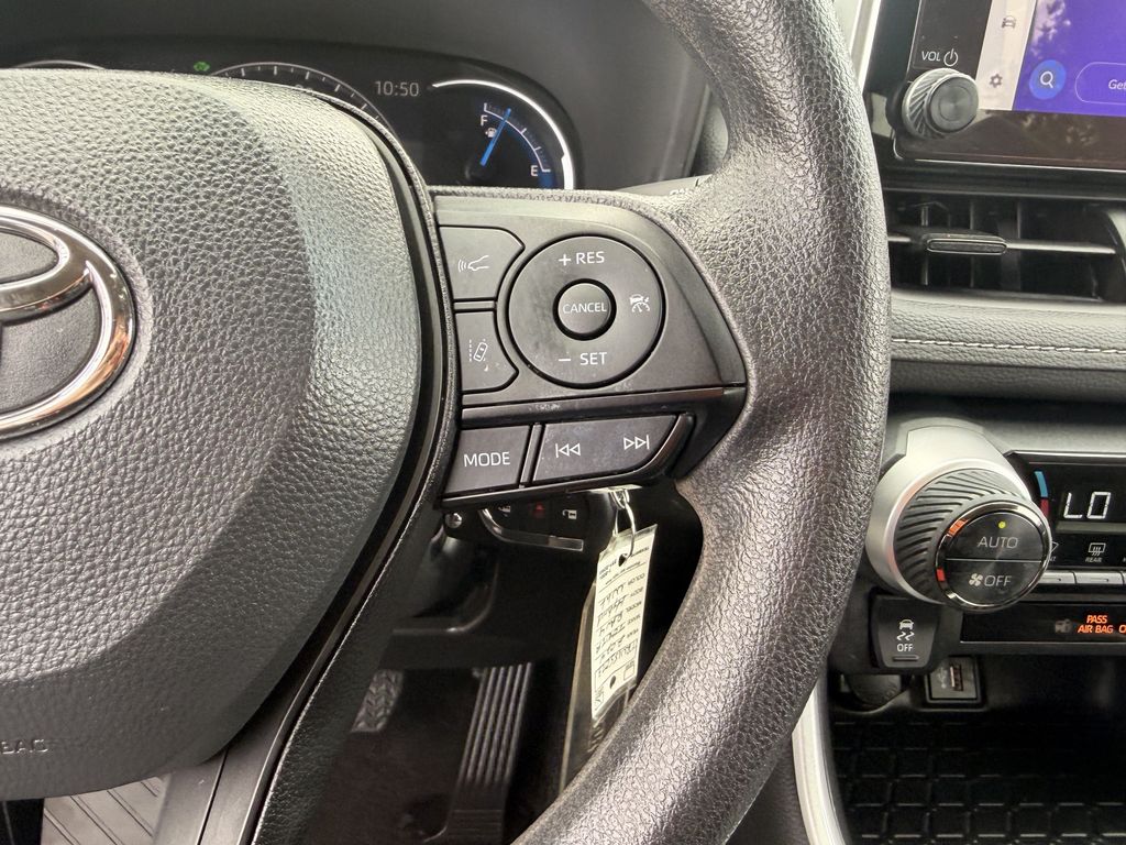 2024 Toyota RAV4 Hybrid LE White at Don McGill Toyota