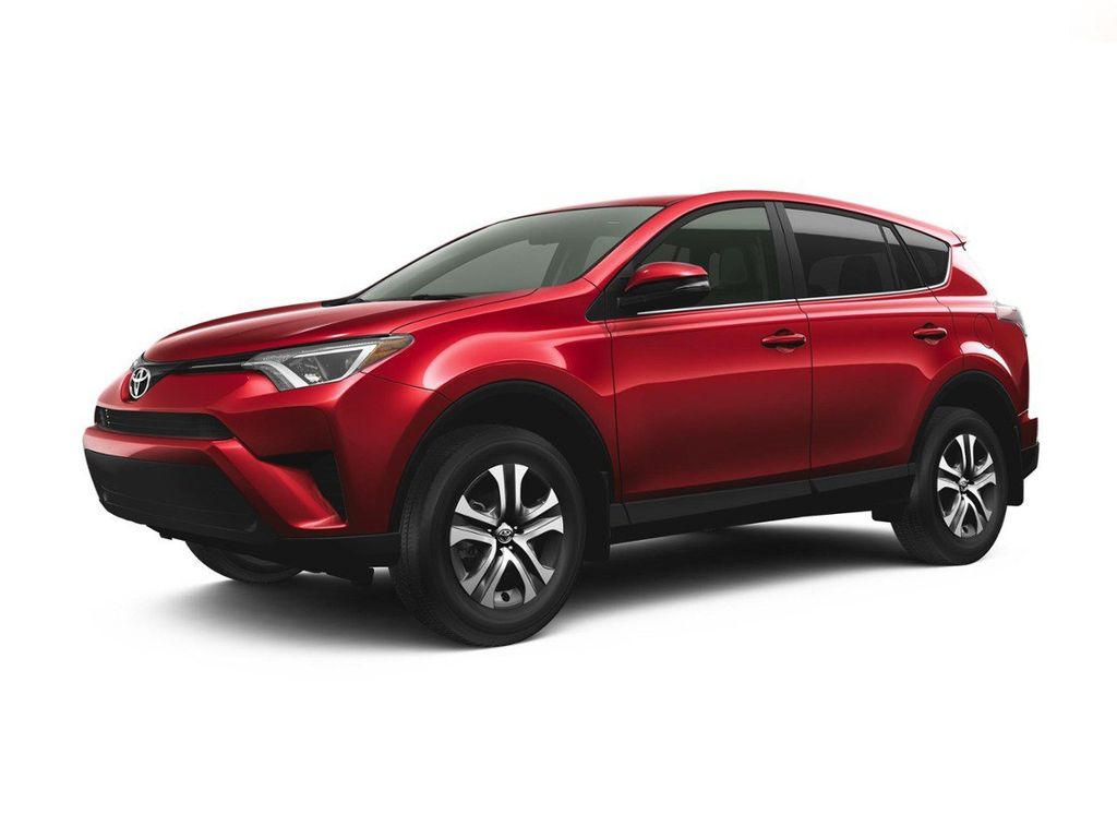 Red 2018 Toyota RAV4 SUV / Crossover Front-Wheel Drive 6-Speed Automatic