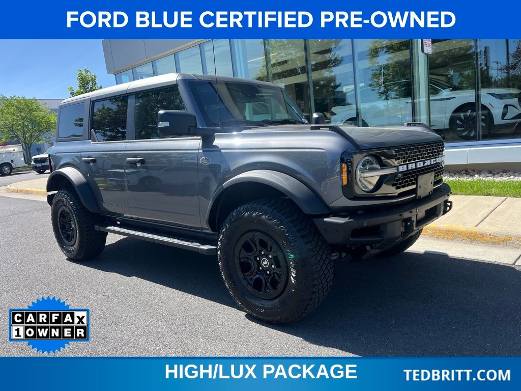 Carbonized Gray Metallic 2024 Ford Bronco SUV / Crossover Four-Wheel Drive Automatic