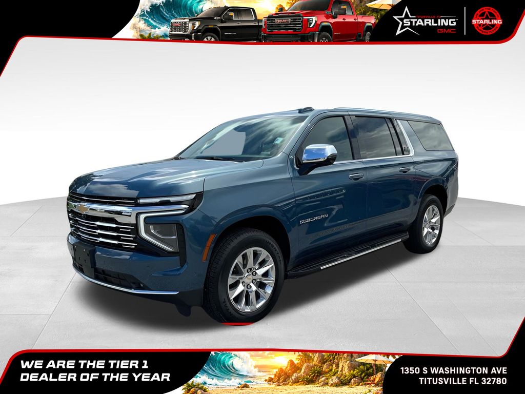 Lakeshore Blue Metallic 2025 Chevrolet Suburban SUV / Crossover 4X2