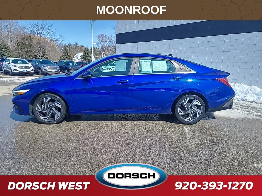 used 2025 Hyundai Elantra Hybrid car, priced at $23,904