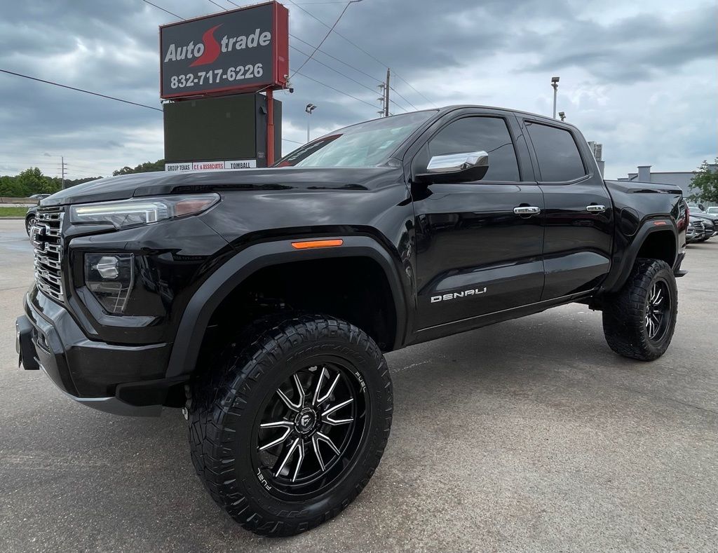 2023 GMC Canyon Denali Black at Big Star Chrysler Jeep Dodge Ram 