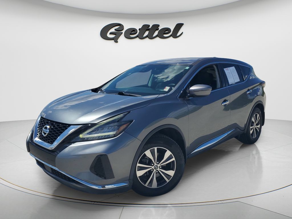 Gray (Gun Metallic) 2020 Nissan Murano SUV / Crossover Front-Wheel Drive Continuously Variable Transmission