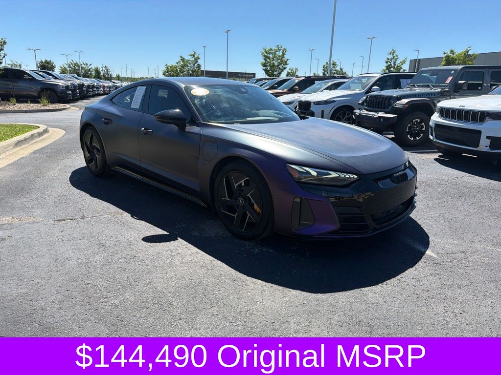 Daytona Gray Pearl 2022 Audi RS e-tron GT quattro AWD Sedan All-Wheel Drive 1-Speed Automatic