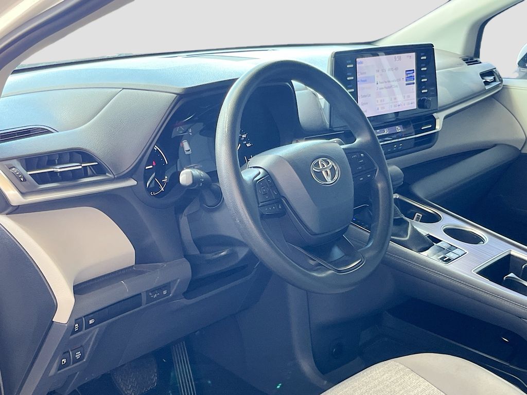 Used 2023 White Toyota LE image 9