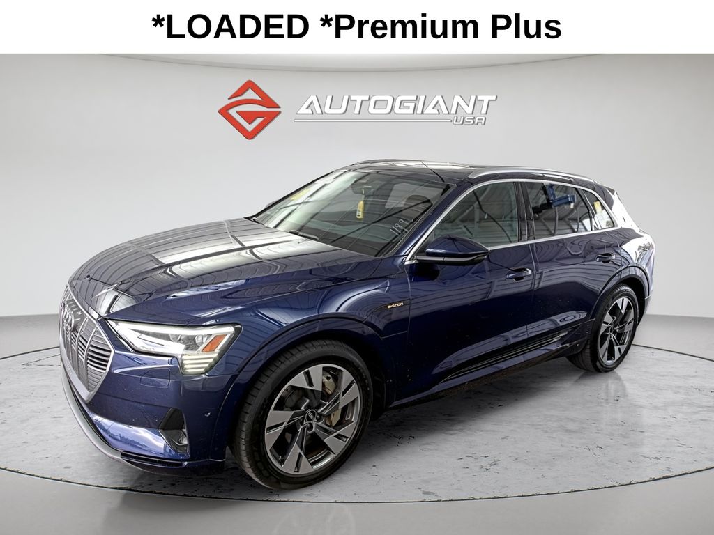 Blue Metallic 2022 Audi e-tron Premium Plus quattro AWD SUV / Crossover All-Wheel Drive Automatic