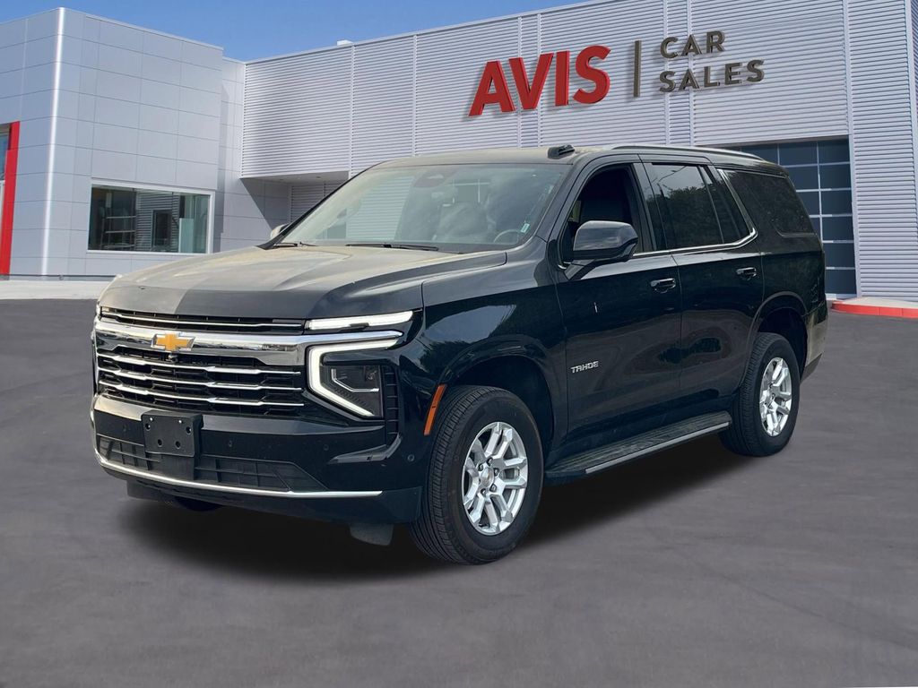 Black 2025 Chevrolet Tahoe LT 4WD SUV / Crossover Four-Wheel Drive