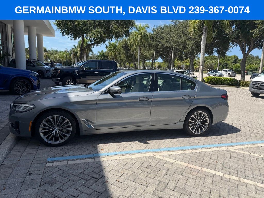 Certified Used 2023 Gray BMW 530i image 21