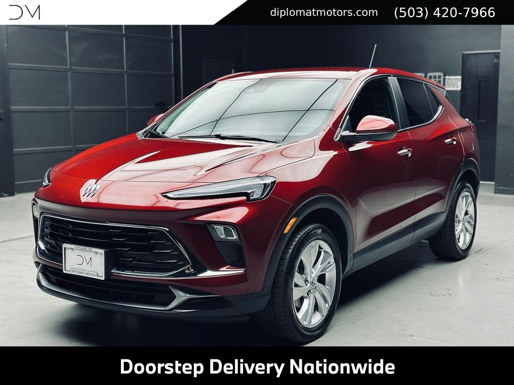 Cinnabar Metallic 2025 Buick Encore GX SUV / Crossover All-Wheel Drive 9-Speed Automatic