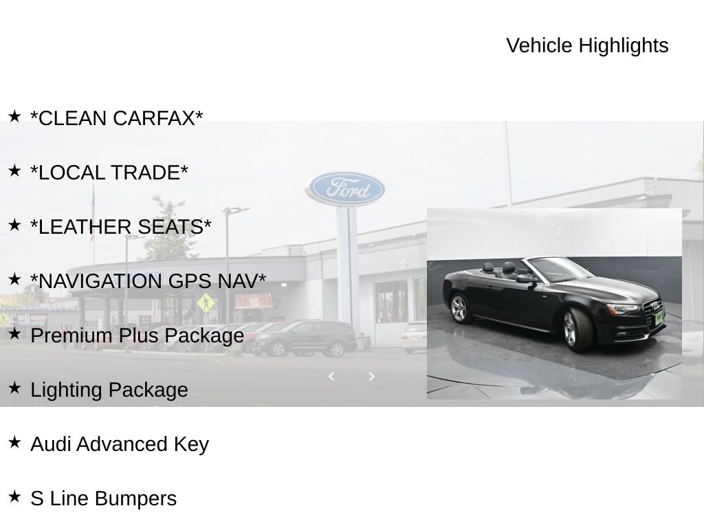 2015 Audi A5 2.0T Premium