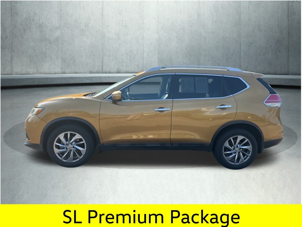Used 2015 Nissan Rogue SL with VIN 5N1AT2MV4FC777328 for sale in Saco, ME