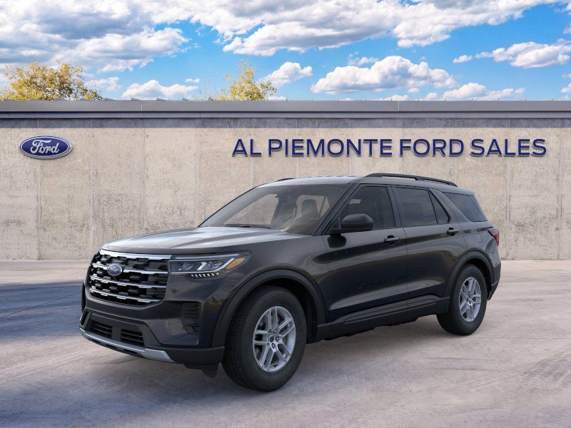 Black Metallic 2026 Ford Explorer SUV / Crossover All-Wheel Drive Automatic