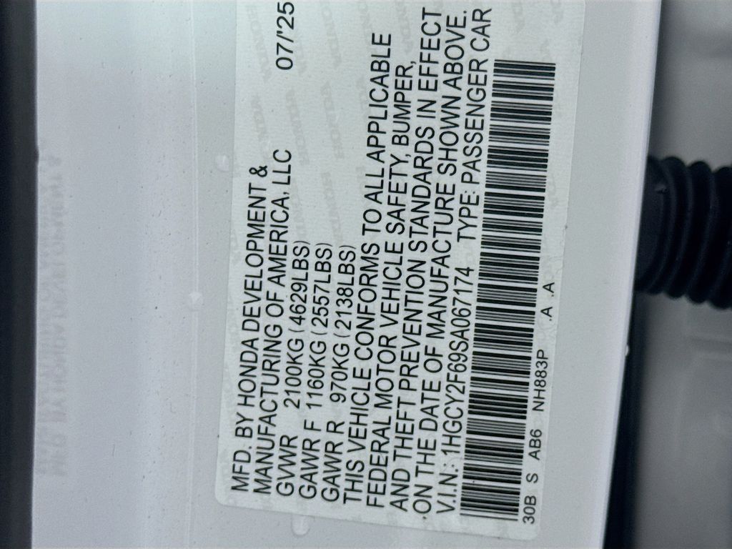 Used Car 2025 Honda Accord Hybrid  Ex-l For Sale Under $35,000 In Austin, Texas