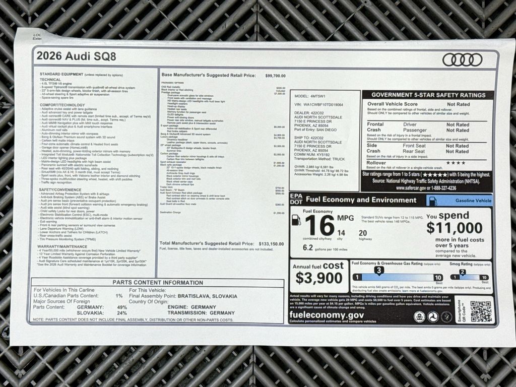 Thumbnail: 2026 Audi SQ8 - 9