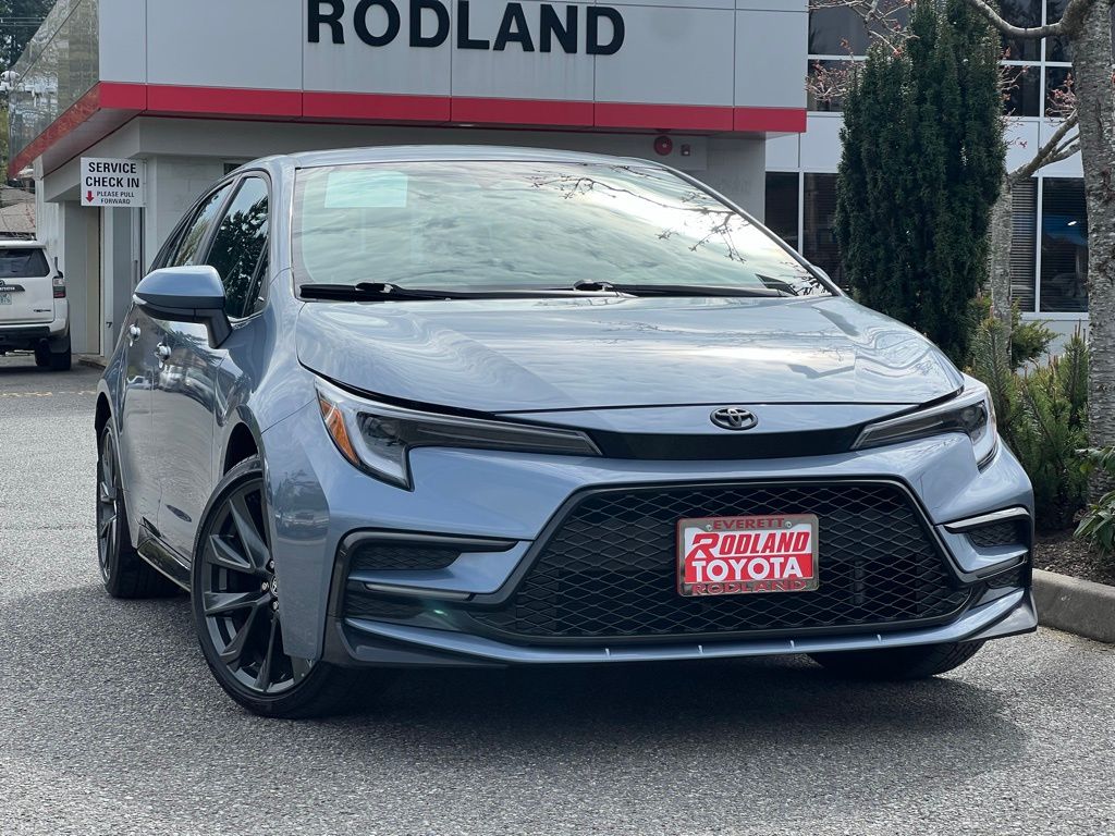 Celestite 2024 Toyota Corolla SE FWD Sedan Front-Wheel Drive Continuously Variable Transmission