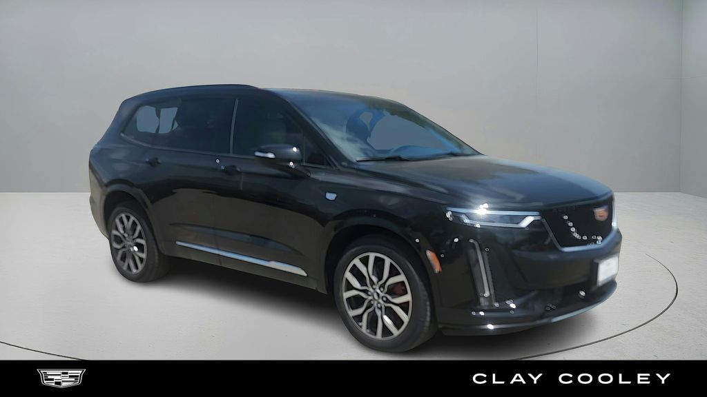 Stellar Black Metallic 2025 Cadillac XT6 Sport AWD SUV / Crossover Four-Wheel Drive 9-Speed Automatic