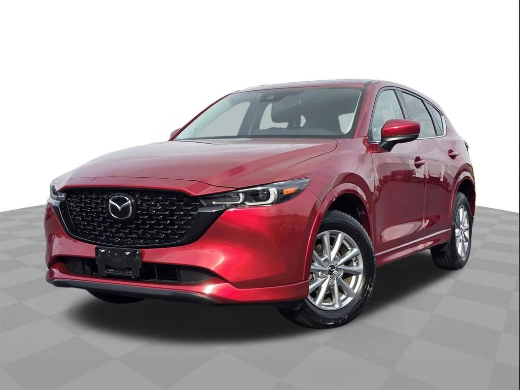 Soul Red Crystal Metallic 2025 Mazda CX-5 2.5 S Preferred AWD SUV / Crossover All-Wheel Drive 6-Speed Automatic