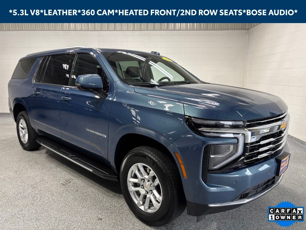 Lakeshore Blue Metallic 2026 Chevrolet Suburban SUV / Crossover Four-Wheel Drive 10-Speed Automatic
