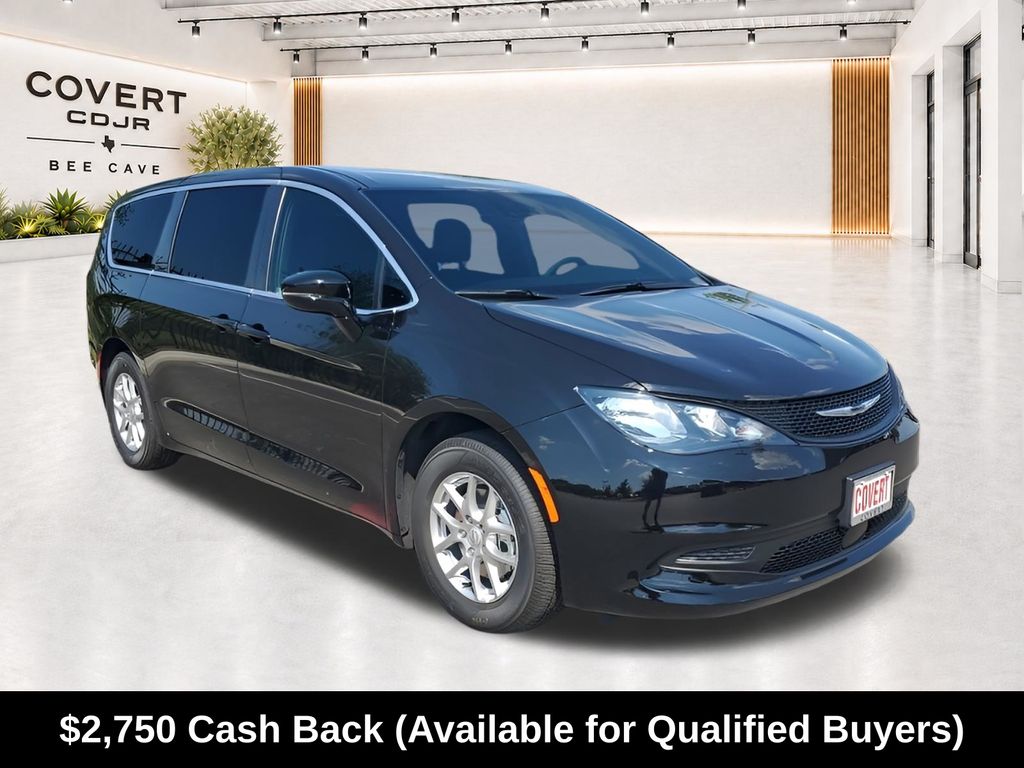 Diamond Black 2026 Chrysler Voyager Minivan Front-Wheel Drive 9-Speed Automatic