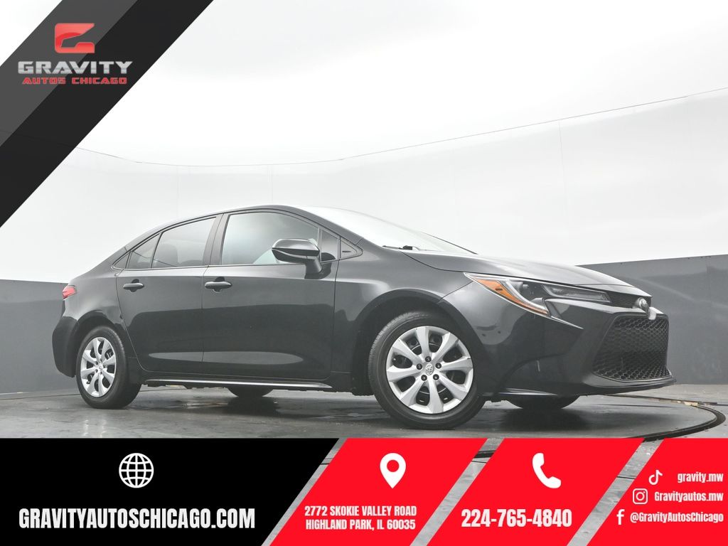 Black Sand Pearl 2022 Toyota Corolla Sedan Front-Wheel Drive Continuously Variable Transmission