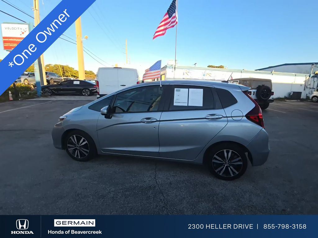 Silver 2018 Honda Fit EX Hatchback Front-Wheel Drive Continuously Variable Transmission