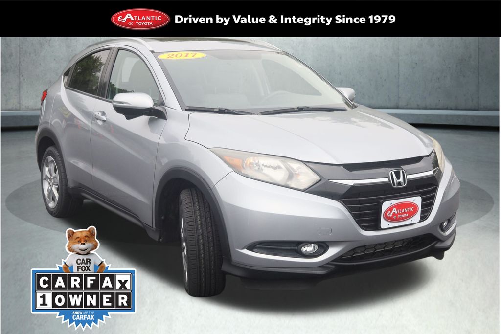 Lunar Silver Metallic 2017 Honda HR-V SUV / Crossover All-Wheel Drive Continuously Variable Transmission