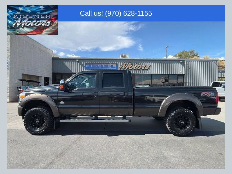 Tuxedo Black Metallic 2015 Ford F-350 Super Duty Pickup Truck Four-Wheel Drive 6-Speed Automatic