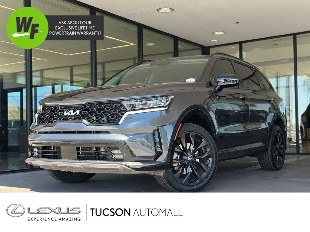 Gray 2023 Kia Sorento SUV / Crossover All-Wheel Drive 8-Speed Dual Clutch