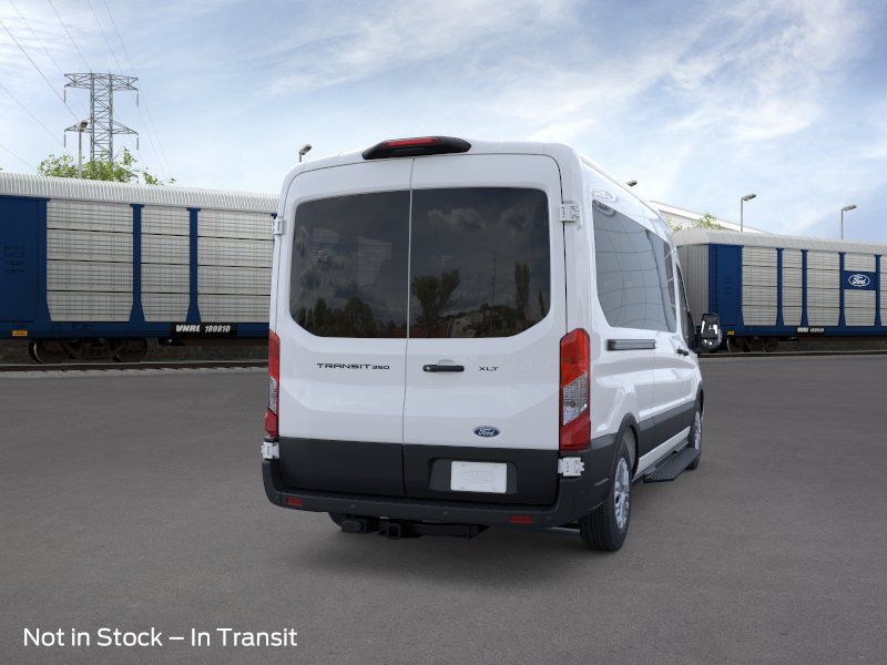 New 2026 Oxford White Ford Passenger Van XLT image 8