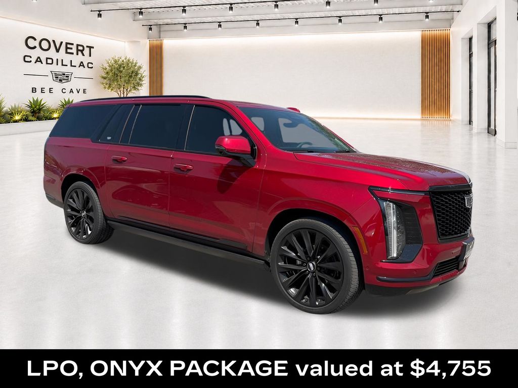 Radiant Red 2026 Cadillac Escalade ESV SUV / Crossover Four-Wheel Drive