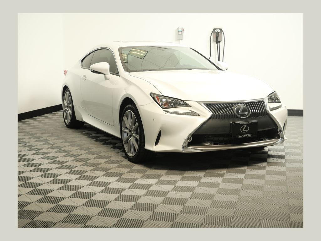 Starfire Pearl 2015 Lexus RC Coupe All-Wheel Drive 6-Speed Automatic