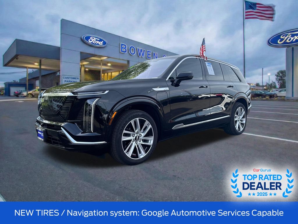 Stellar Black Metallic 2026 Cadillac VISTIQ Luxury AWD SUV / Crossover All-Wheel Drive 1-Speed Automatic