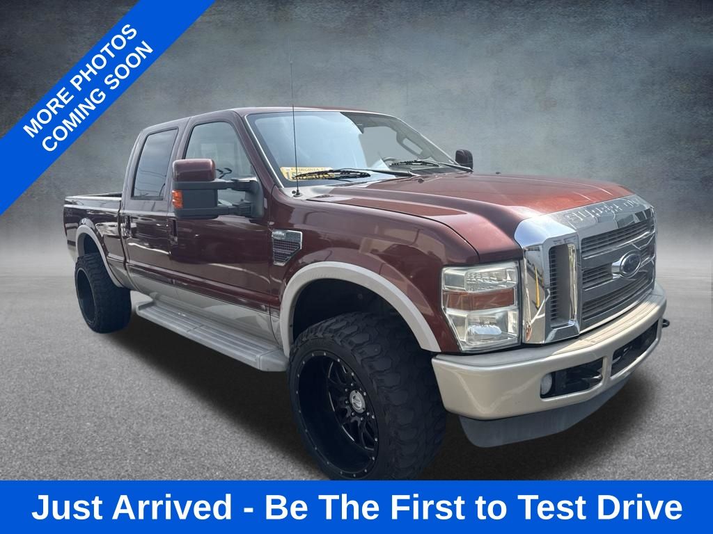 Red (Dark Copper Clearcoat Metallic) 2008 Ford F-250 Super Duty Pickup Truck 5-Speed Automatic Overdrive