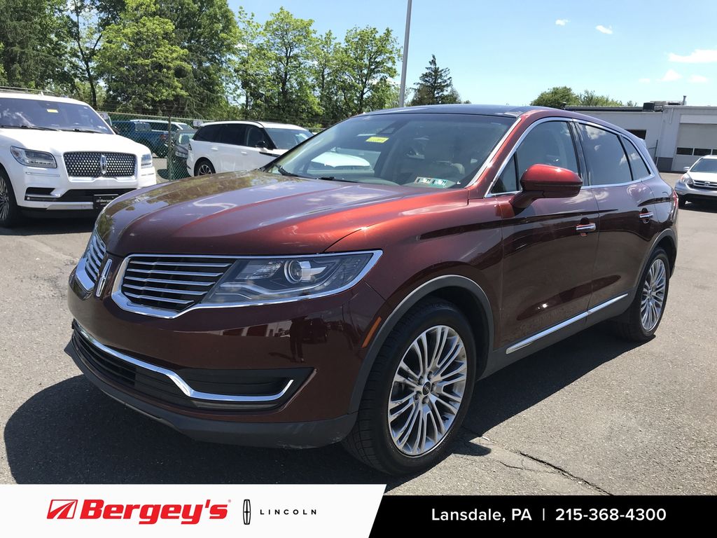 Bronze 2016 Lincoln MKX SUV / Crossover All-Wheel Drive 6-Speed Automatic