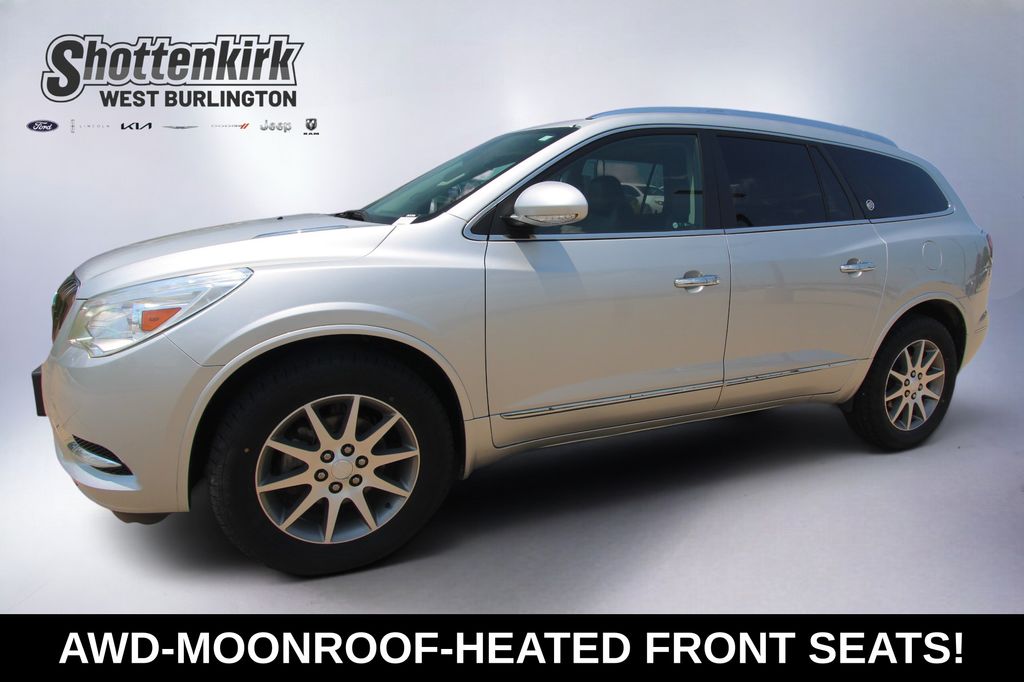 Quicksilver Metallic 2017 Buick Enclave SUV / Crossover All-Wheel Drive 6-Speed Automatic Overdrive