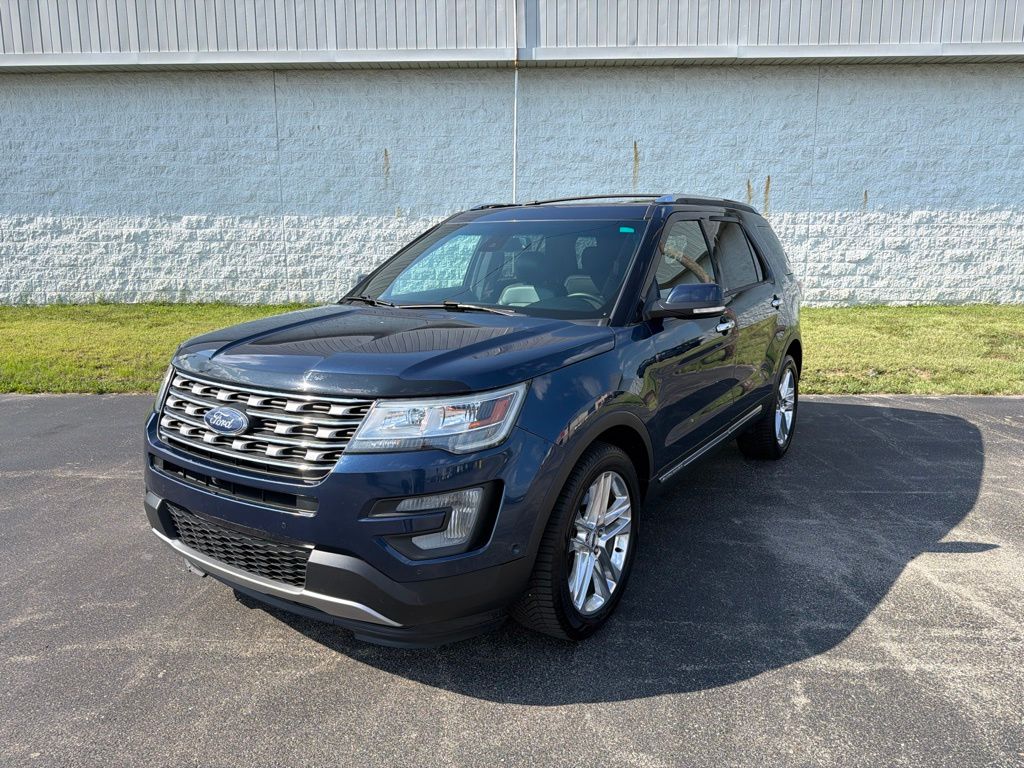 Blue 2016 Ford Explorer SUV / Crossover All-Wheel Drive 6-Speed Automatic