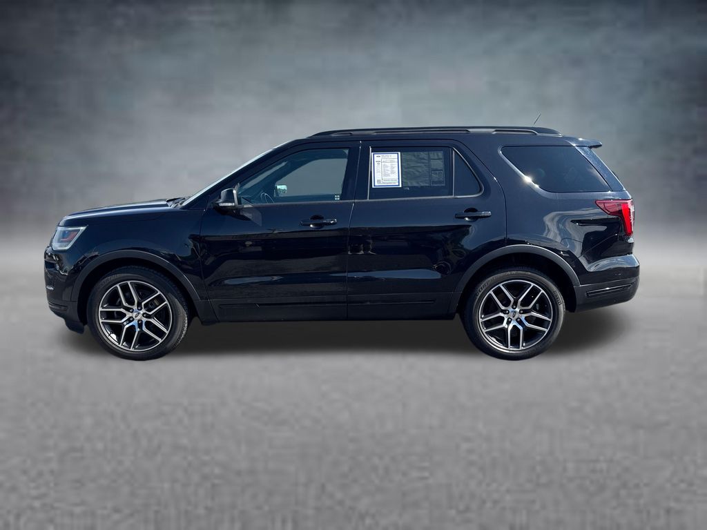 Black Metallic 2019 Ford Explorer SUV / Crossover All-Wheel Drive 6-Speed Automatic