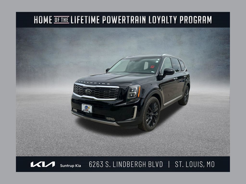 Ebony Black 2020 Kia Telluride SUV / Crossover All-Wheel Drive 8-Speed Automatic
