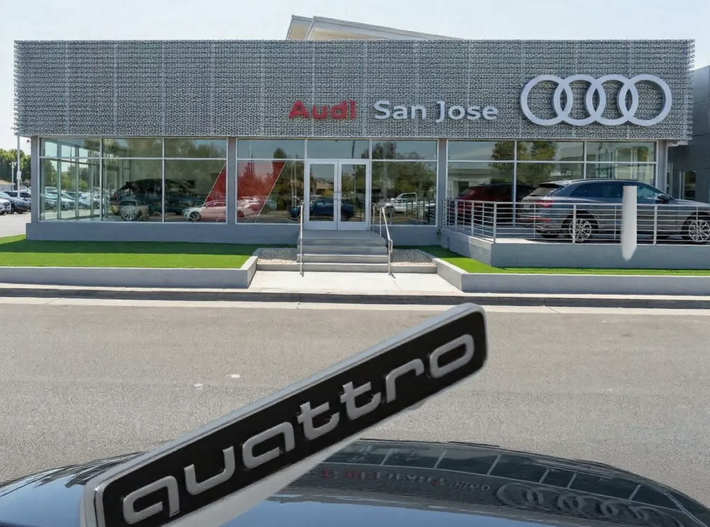 Glacier White Metallic 2025 Audi A8 L quattro 55 TFSI AWD Sedan All-Wheel Drive 8-Speed Automatic