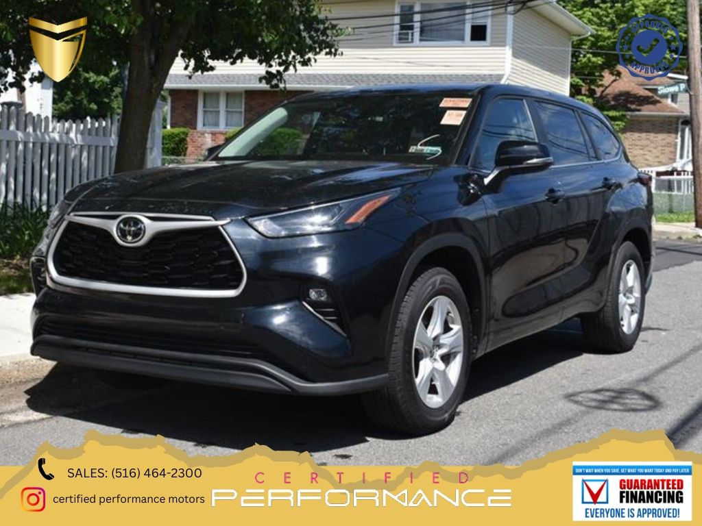 Midnight Black Metallic 2025 Toyota Highlander SUV / Crossover Front-Wheel Drive 8-Speed Automatic